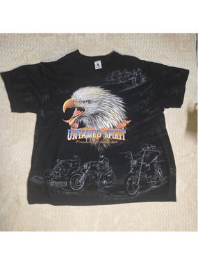 Men's Delta Sturgis 2000 Graphic AOP T-Shirt Black XL